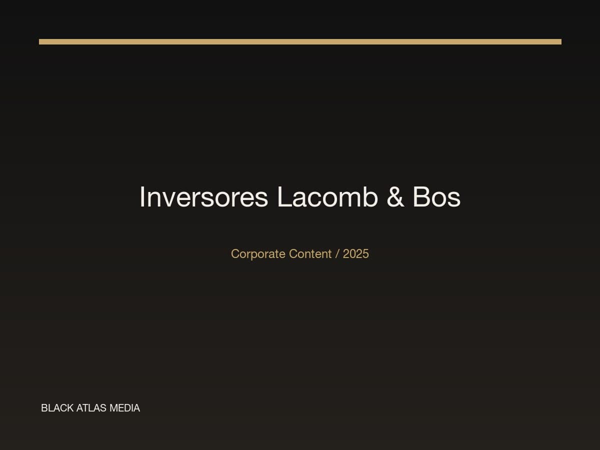 Inversores Lacomb & Bos still 1